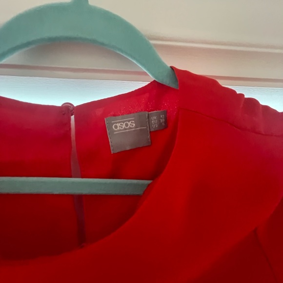 Red Peplum top - Picture 2 of 3